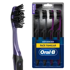 ORAL B - Cepillo Dental Oral B Carbón Familiar Pack 4 Und