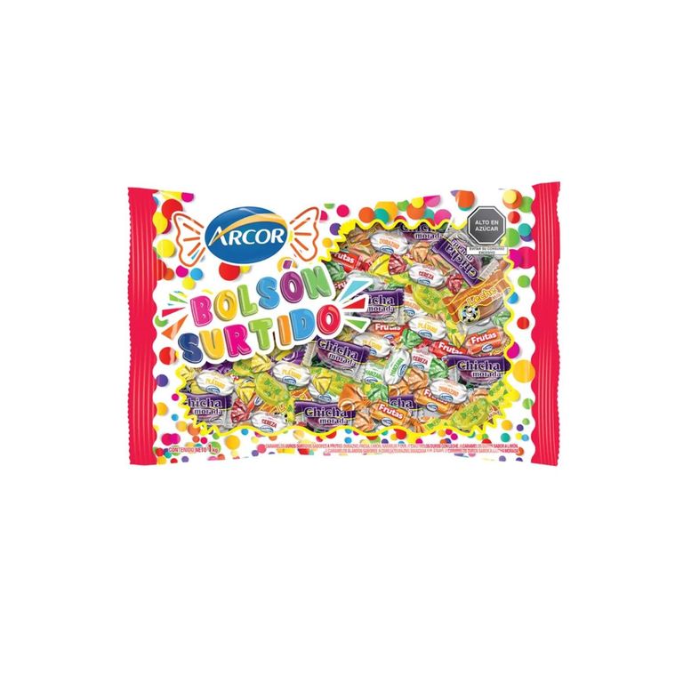 Caramelos Arcor Bolsón Surtido Bolsa 1 Kg
