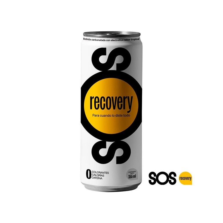 Bebida Rehidratante Life SOS Sin Azúcar Lata 355 mL