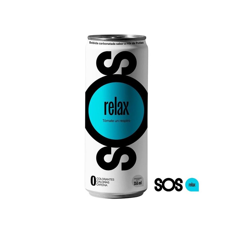 Bebida Relajante Life SOS Lata 355 mL