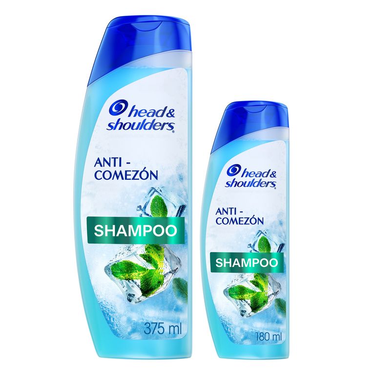 Shampoo Head & Shoulders Anti Comezón 375 mL + Shampoo 180 mL