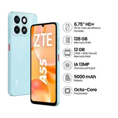 undefined - Smartphone Zte A55 4Gb 128Gb Gb Azul