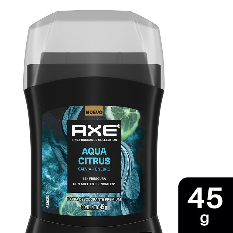 Desodorante en Barra Axe Aqua Citrus Envase 45 g