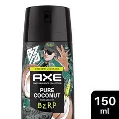 AXE - Desodorante en Spray Axe Bizarrap Coco Envase 150 mL
