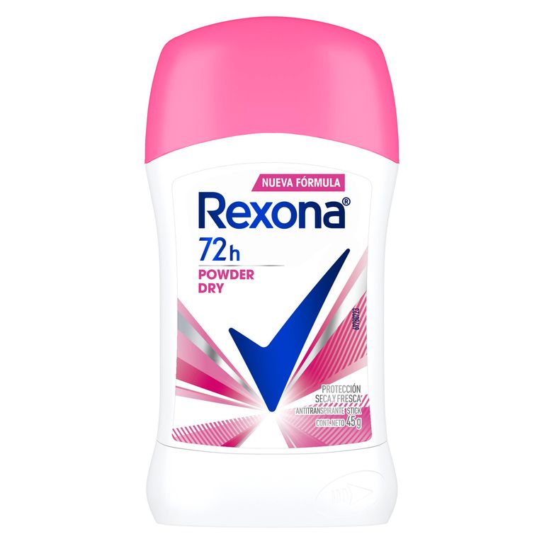 Antitranspirante Rexona en Barra Powder Dry Envase 45 g
