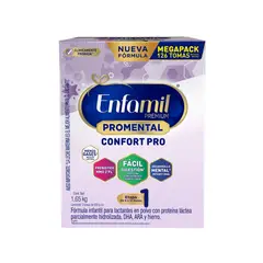 ENFAMIL CONFORT - Fórmula Infantil Enfamil Confort Premium Caja 1.65 Kg