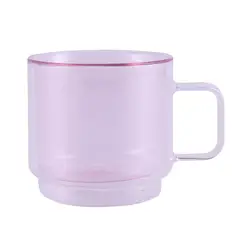 Casa Joven - Taza Mug Vidrio Doble Pared Amo Café Frutos