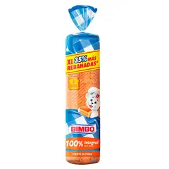 BIMBO - PAN DE MOLDE INTEGRAL XL 810G