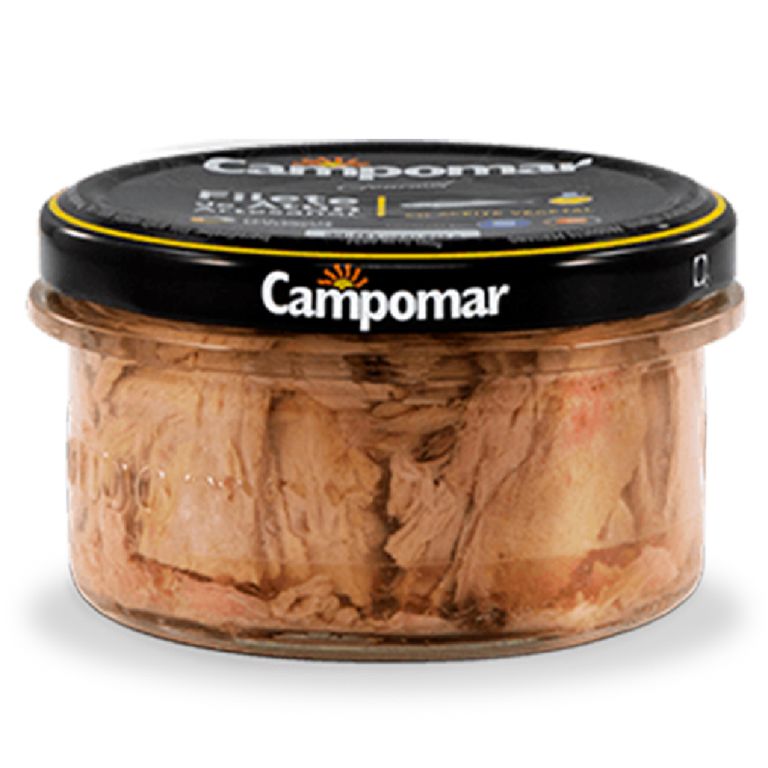 Filete de Atún Campomar Artesanal Lata 160 g