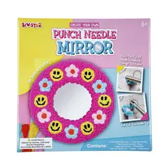 Sew Star - Punch Needle Mirror