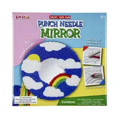 Sew Star - Punch Needle Mirror