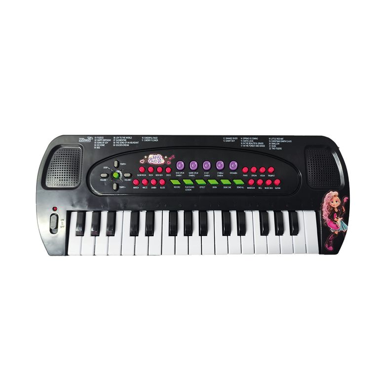 Piano Negro 42 cm Musical Make Believe