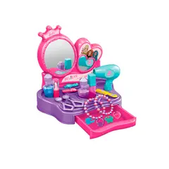 BARBIE - Role Play Barbie Mi Primer Tocador 20 Pzas