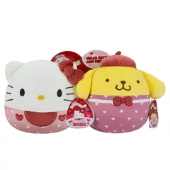 SQUISHMALLOWS - Pack x2 Peluches San Valentín Hello Kitty 20 cm