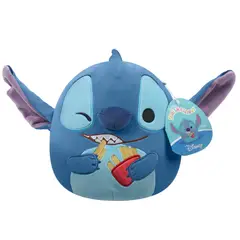 SQUISHMALLOWS - Peluche Stitch con Papas Fritas 20 cm