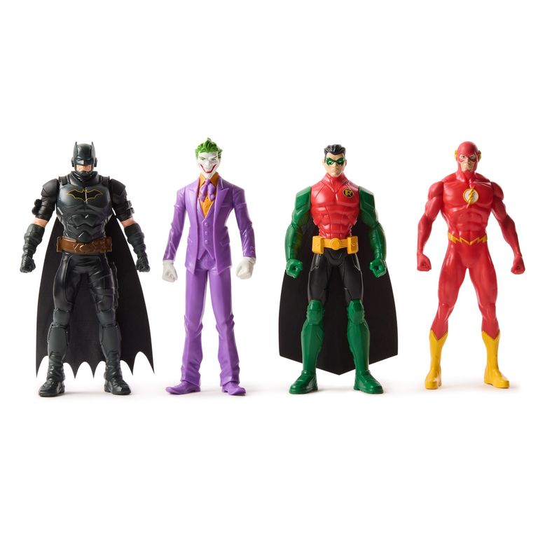 Pack x4 Figuras Batman 15 cm