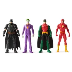 BATMAN - Pack x4 Figuras Batman 15 cm