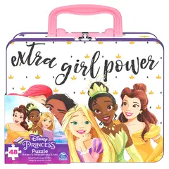 SUCKOT - Lonchera Rompecabeza Princesas 48 Pzas