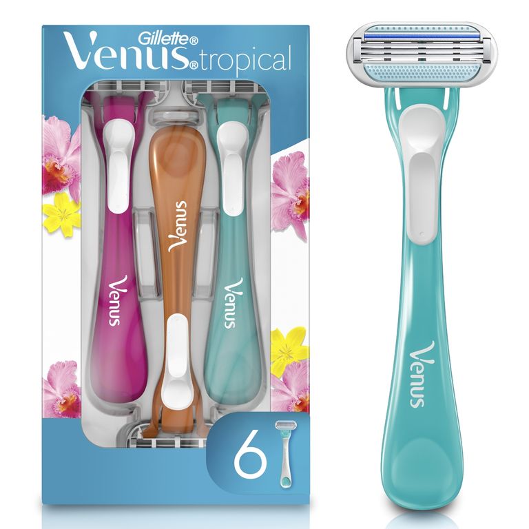 Máquina de Afeitar Venus Tropical Pack 6 Und