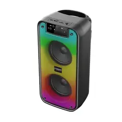 EVERSOUND - Torre 2x4 Eversound Ev5421 Luz Flaming