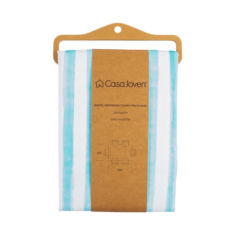 Mantel Impermeable Flores para El Alma