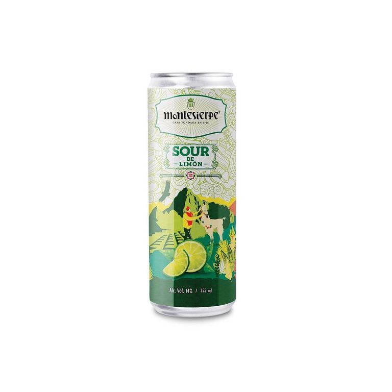 Sour de Limón Montesierpe Lata 355 mL