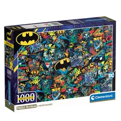 CLEMENTONI - Rompecabezas Batman 2025 1000 Pzas