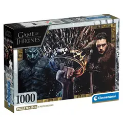 CLEMENTONI - Rompecabezas Juego de Tronos 2025 1000 Pzas