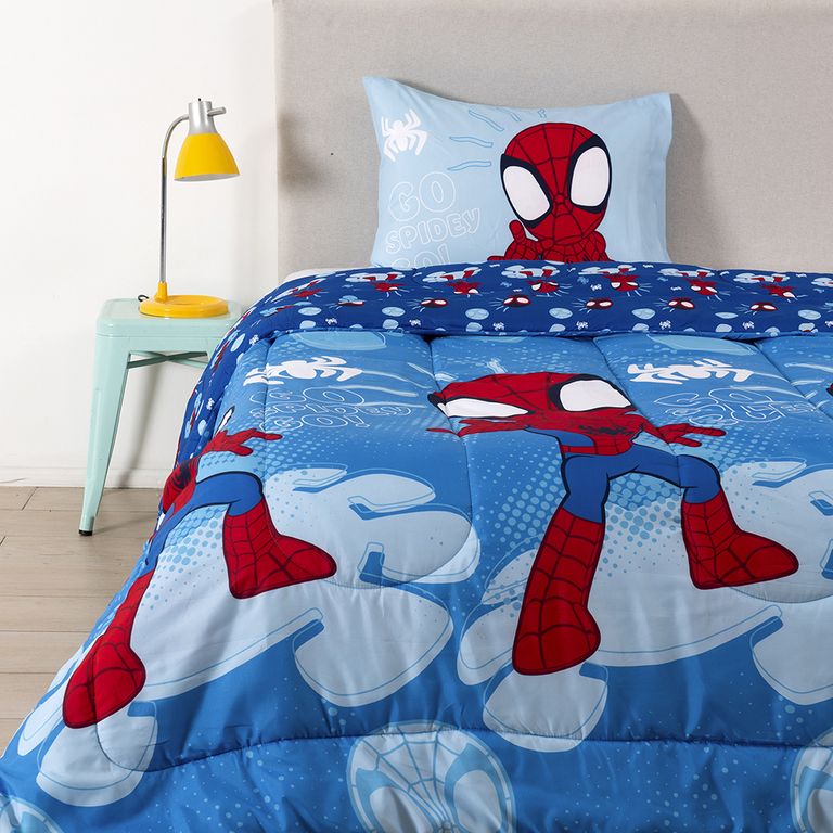 Edredón Infantil Spiderman 1.5Pl