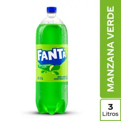FANTA - BEB GASEOSA MANZANA VERDE BOT 3L