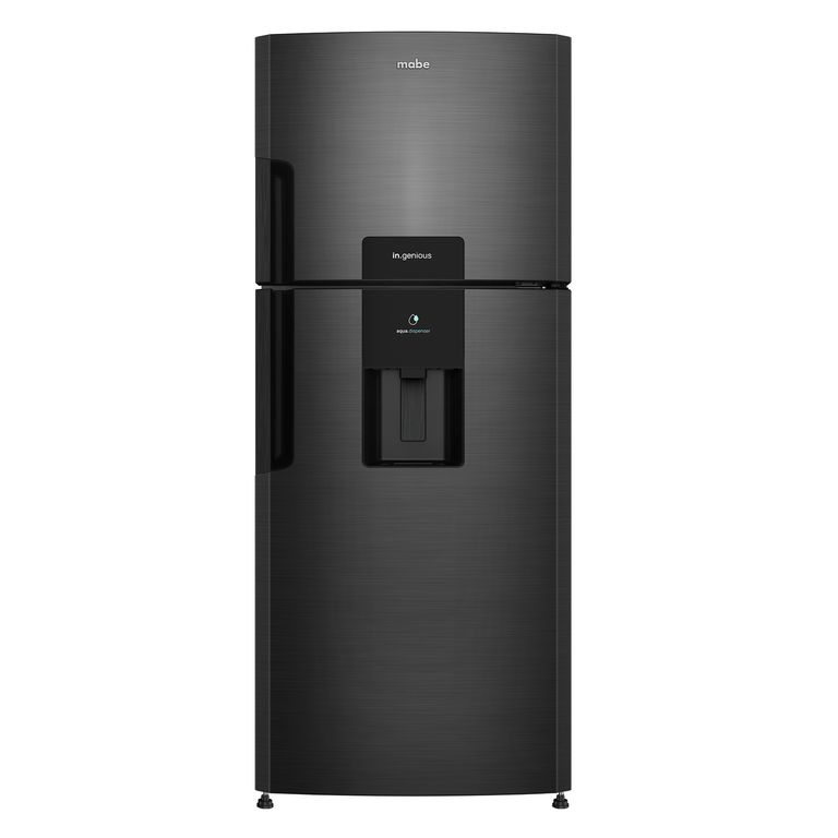 Refrigeradora No Frost 432L Netos Black Steel Mabe RMP470YPC