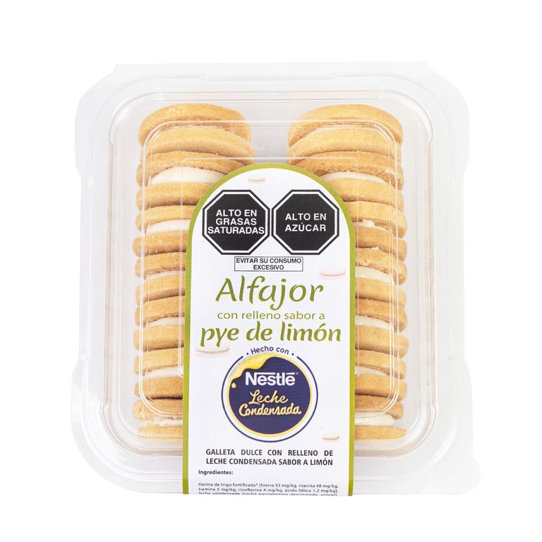 Alfajor Relleno Pye De Limón x Un