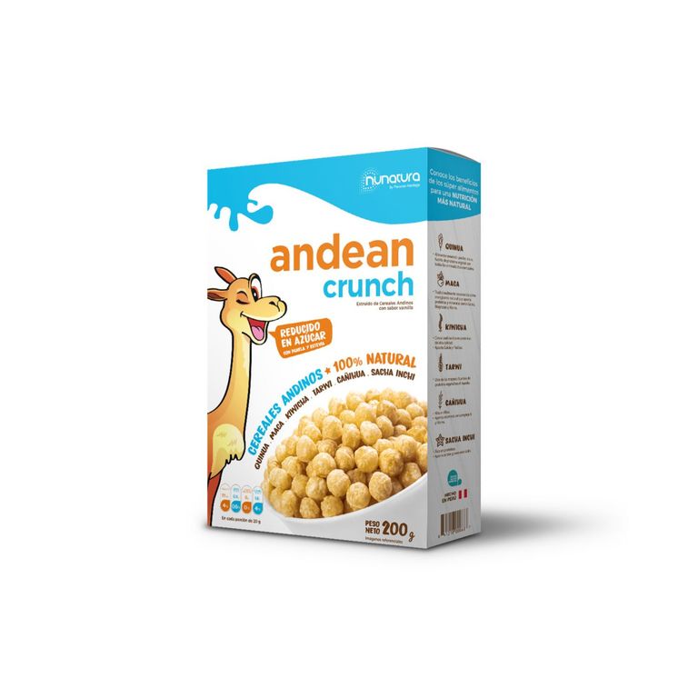 Cereal Nunatura De Cereales Andinos Vainilla Caja 200 g