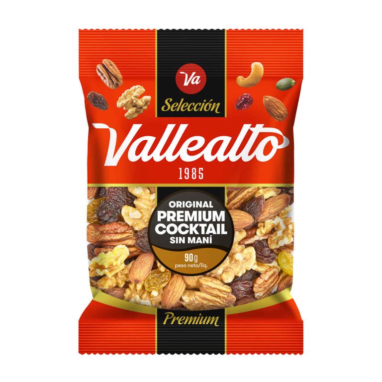 PREMIUN COCKTAIL VALLEALTO BOLSA X 90 G
