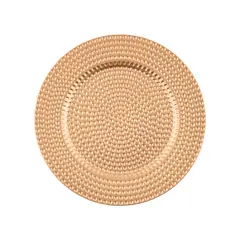 undefined - PORTAPLATO PUNTOS DORADO