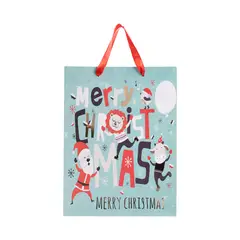 undefined - Bolsa Navidad Letras y Personajes 33 Cm
