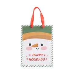 undefined - Bolsa Diseño Cara Snowman 24 cm