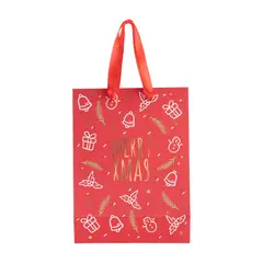 undefined - Bolsa Roja Navidad 24 cm