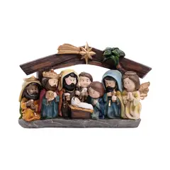 undefined - Nacimiento con Casita 8 Personajes