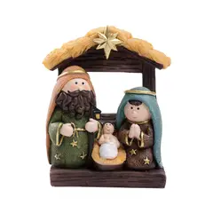 undefined - Nacimiento 3 Personajes con Casita
