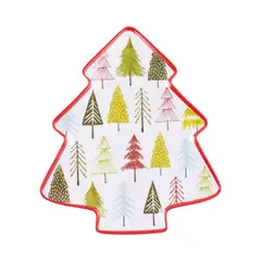 CASA JOVEN - PLATO FORMA ARBOL MELAMINE