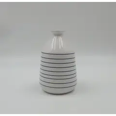 CASA JOVEN - Maceta Cerámica Rayas Hello Summer