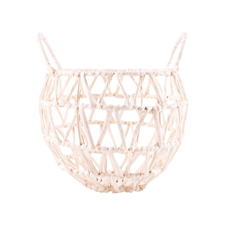 Cesto Redondo Paja 23x18