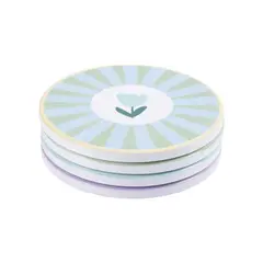 CASA JOVEN - Set X 4 Posavasos Hello Spring
