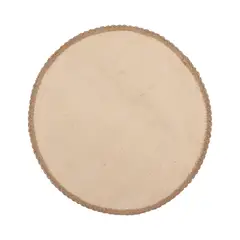 CASA JOVEN - Individual Yute Redondo Natural Hello Summer