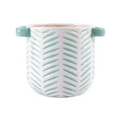 CASA JOVEN - Maceta Ceramica Espigas 13Cm