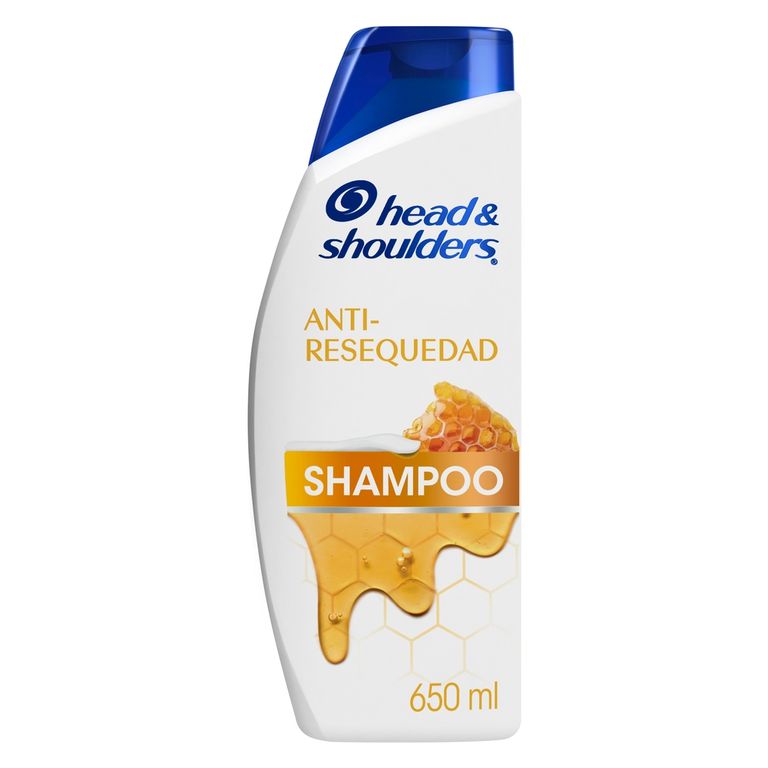 Shampoo Head Shoulders Antiresequedad Miel Envase 650 mL