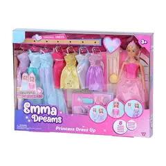 KIDS N PLAY - MUNECA FASHION FULL VESTIDOS