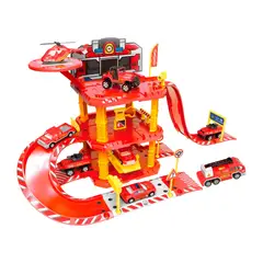 KIDS N PLAY - Playset Estacion de Bomberos 50 Pzas