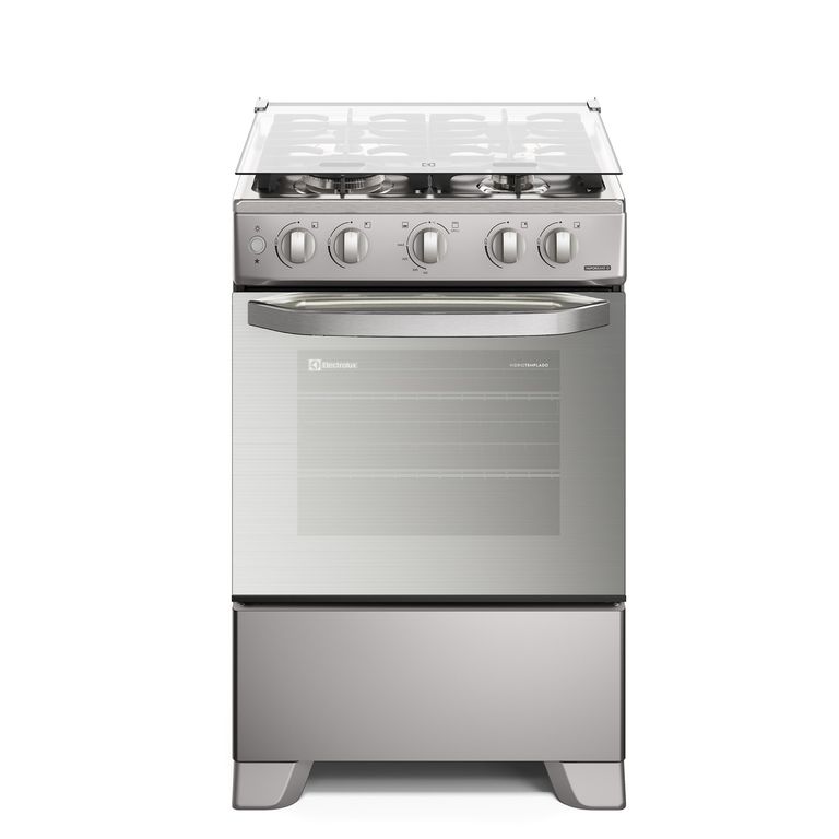 Cocina Gas 4Q Triple Llama 60Cm Fe4Pmr